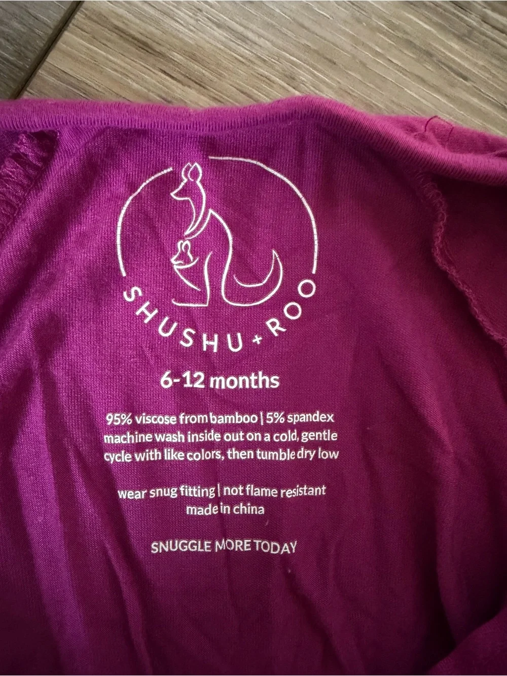 Shushu + Roo Bamboo Baby One-Piece Zippy Pajamas